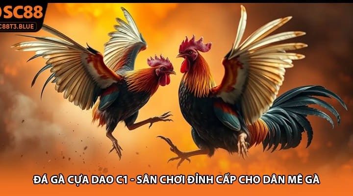 Đá Gà Cựa Dao C1 - Sân Chơi Đỉnh Cấp Cho Dân Mê Gà